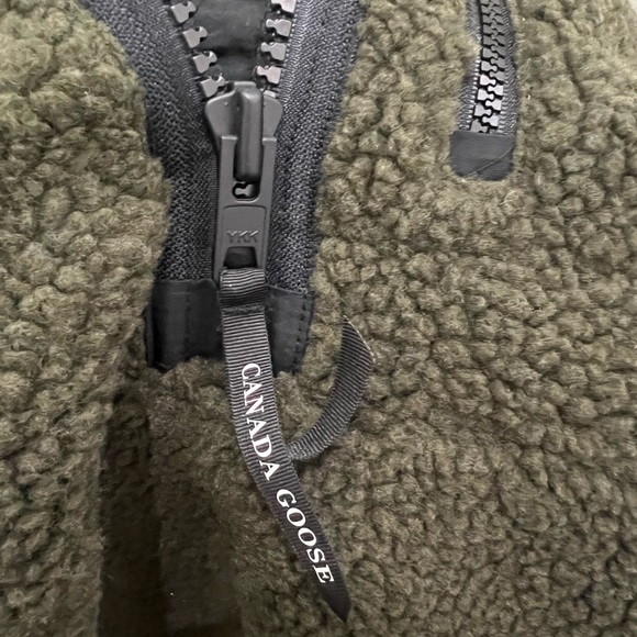 NWT Canada Goose Renfrew Wool Blend Fleece Pullover Jacket - Picture 8 of 14